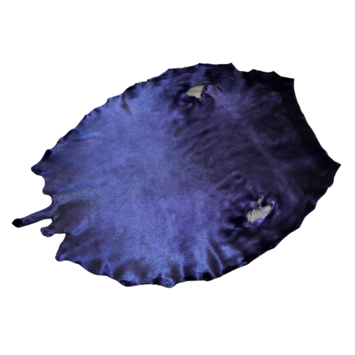 Dyed Harp Seal Skin Purple