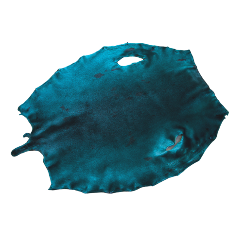 Dyed Harp Seal Skin Green