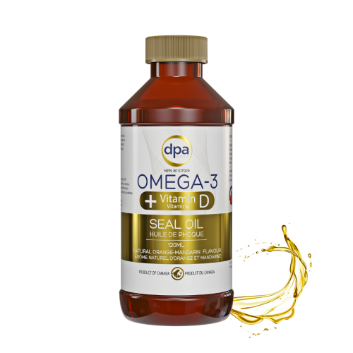 Omega-3 d'huile de phoque liquide