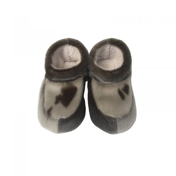 1-GNP_Mens Seal Skin Slippers_Sherpa Fleece Lined_Cow Hide Soles