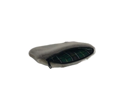 Black Seal Skin Coin Purse side view