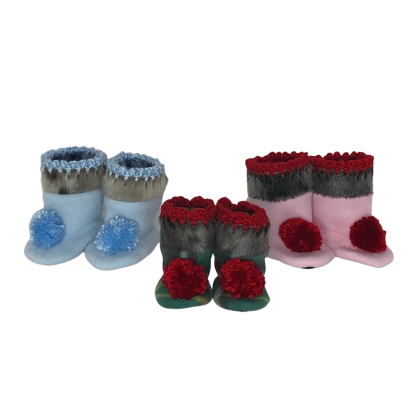 Seal Skin Baby Booties Monaseams