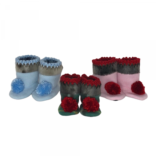 Seal Skin Baby Booties Monaseams