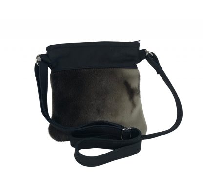 MonaSeams_Seal Skin_Leather_Cross Body_Purse_Back