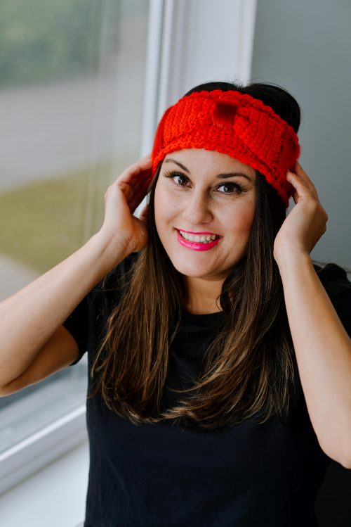 Bandeau Mona - Peau de Phoque et Crochet