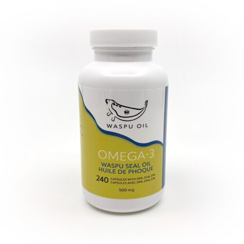 Waspu 海豹油 Omega-3（240 粒软胶囊 500 MG）