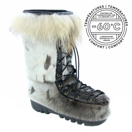 Botte mocassin en loup marin