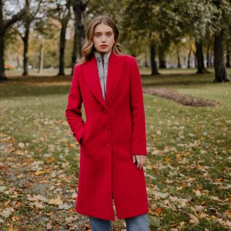 Cashmere Harp Seal Insert Coat