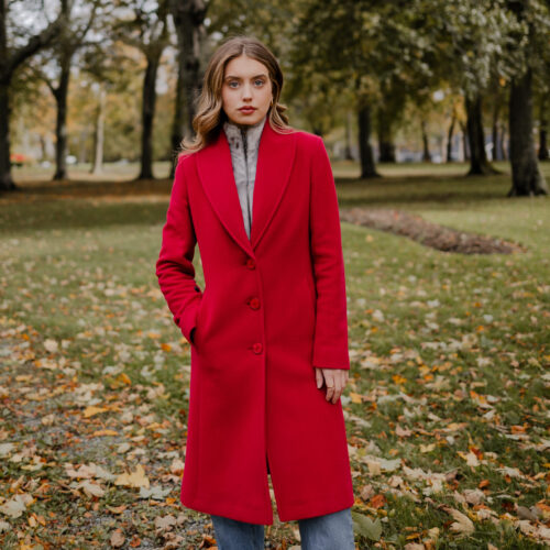 Cashmere Harp Seal Insert Coat