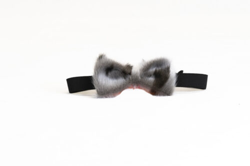 Noeud papillon en fourrure de phoque