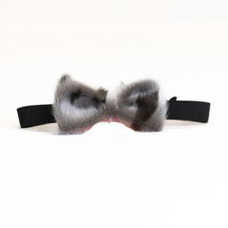 Noeud papillon en fourrure de phoque