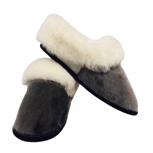 Seal Fur Slippers for Men