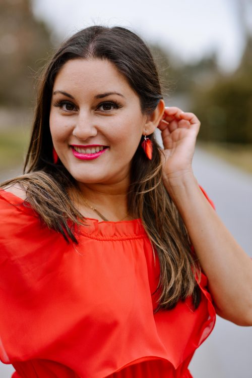 Boucles d'oreilles en peau de phoque