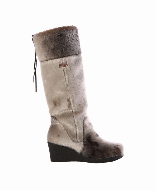 Bottes Noueva en peau de phoque naturelle — BILODEAU Canada
