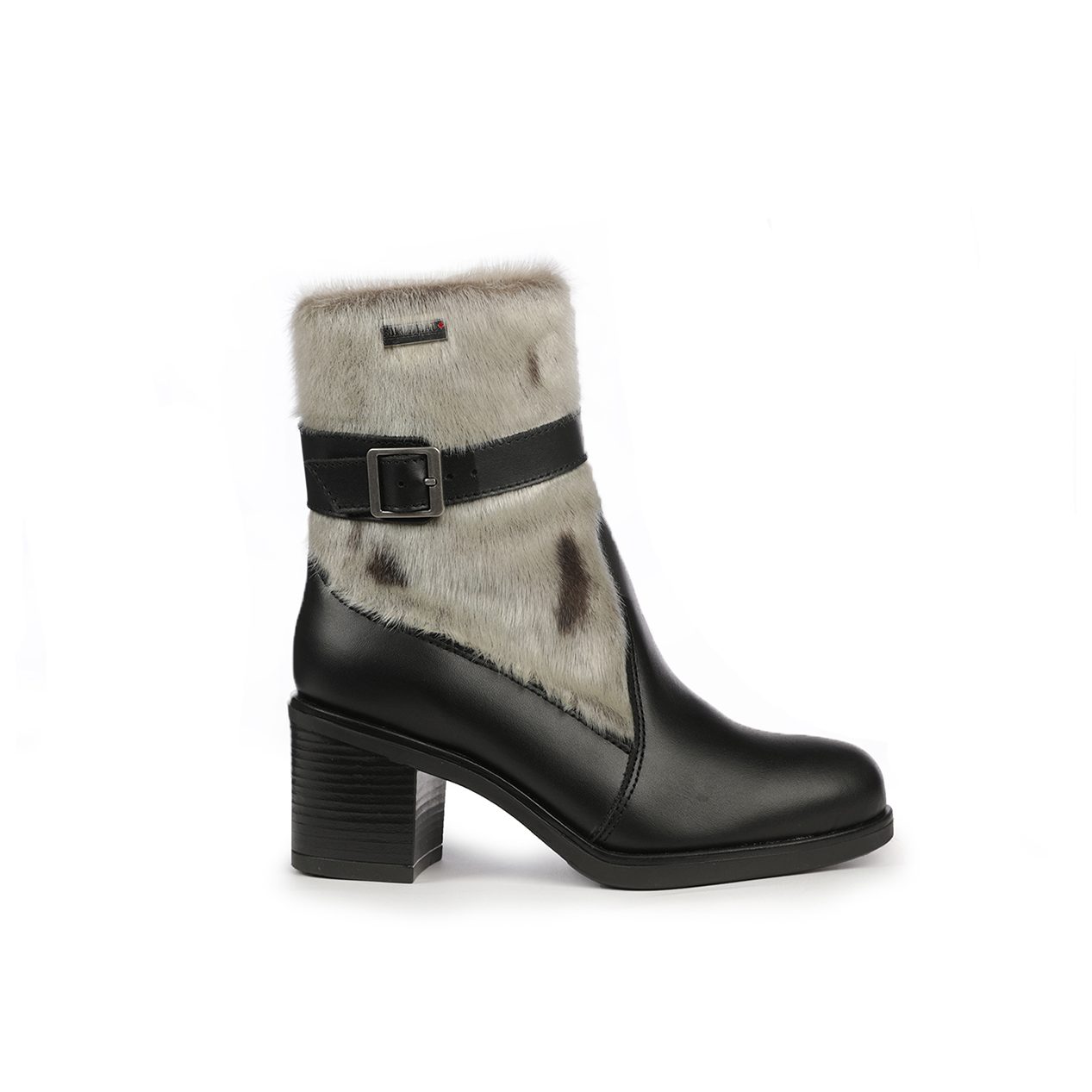 Laura Ankle Boots- Natural Seal by BILODEAU Canada