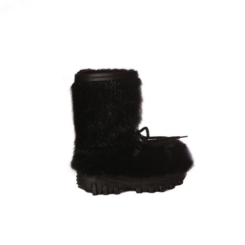 Blizzard Boots for Baby - Black Seal by BILODEAU Canada