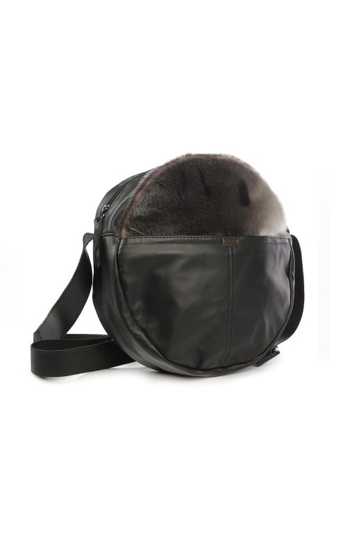 SAC À MAIN LUNA EN LOUP MARIN NATUREL