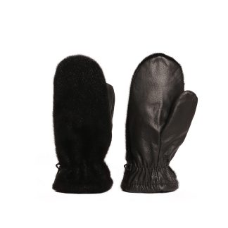Urban Mittens for Children - Black Seal by BILODEAU Canada