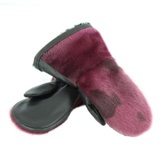 Mitaine loup marin fuchsia pour enfant