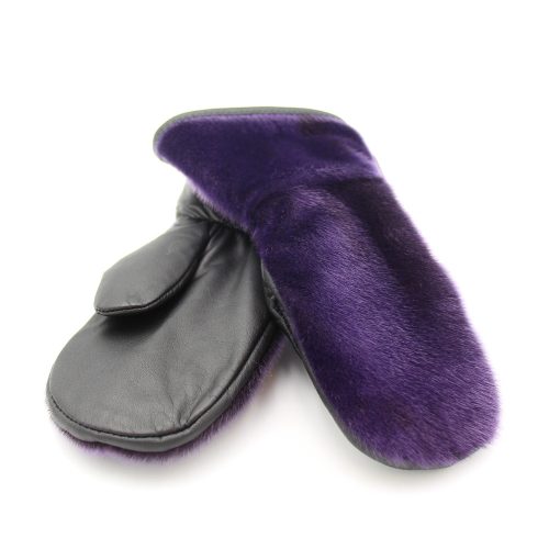 Mitaine loup marin violet pour enfant