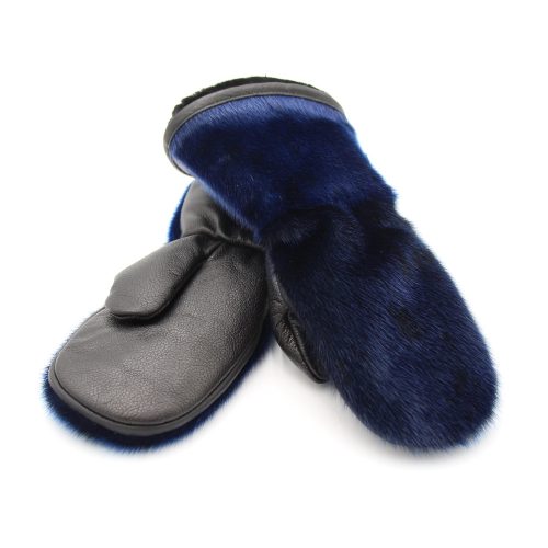 Mitaine loup marin bleu enfant