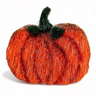 Sealskin Pumpkin Brooch