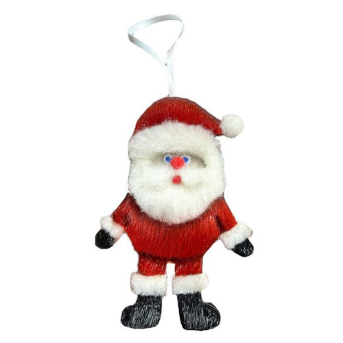 Sealskin Santa Ornament