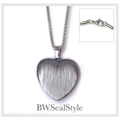 Sealskin Heart Pendant Necklace