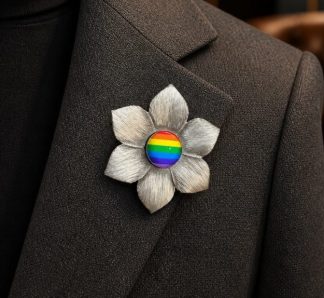 Sealskin Pride Brooch